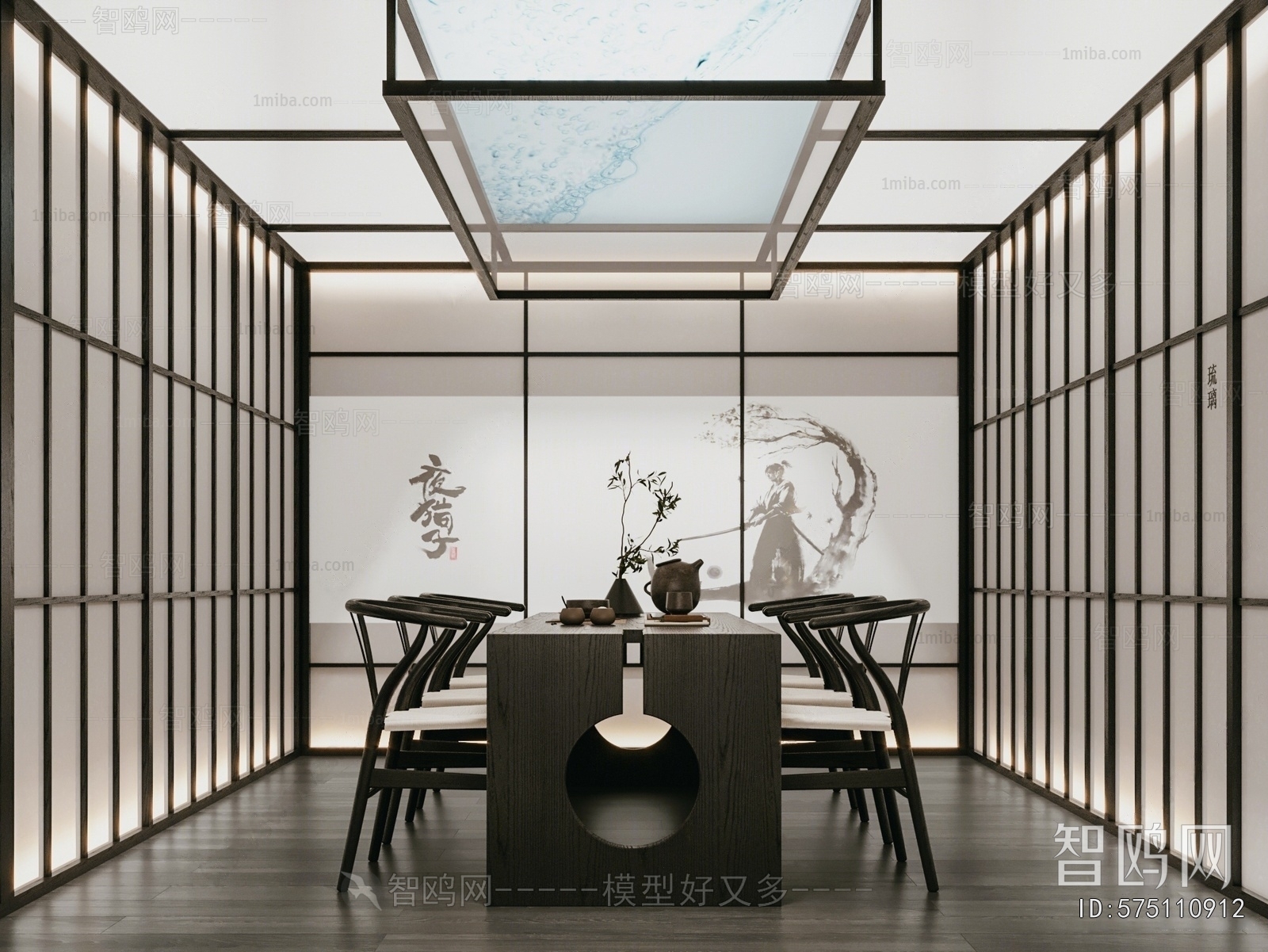 New Chinese Style Teahouse Tea House