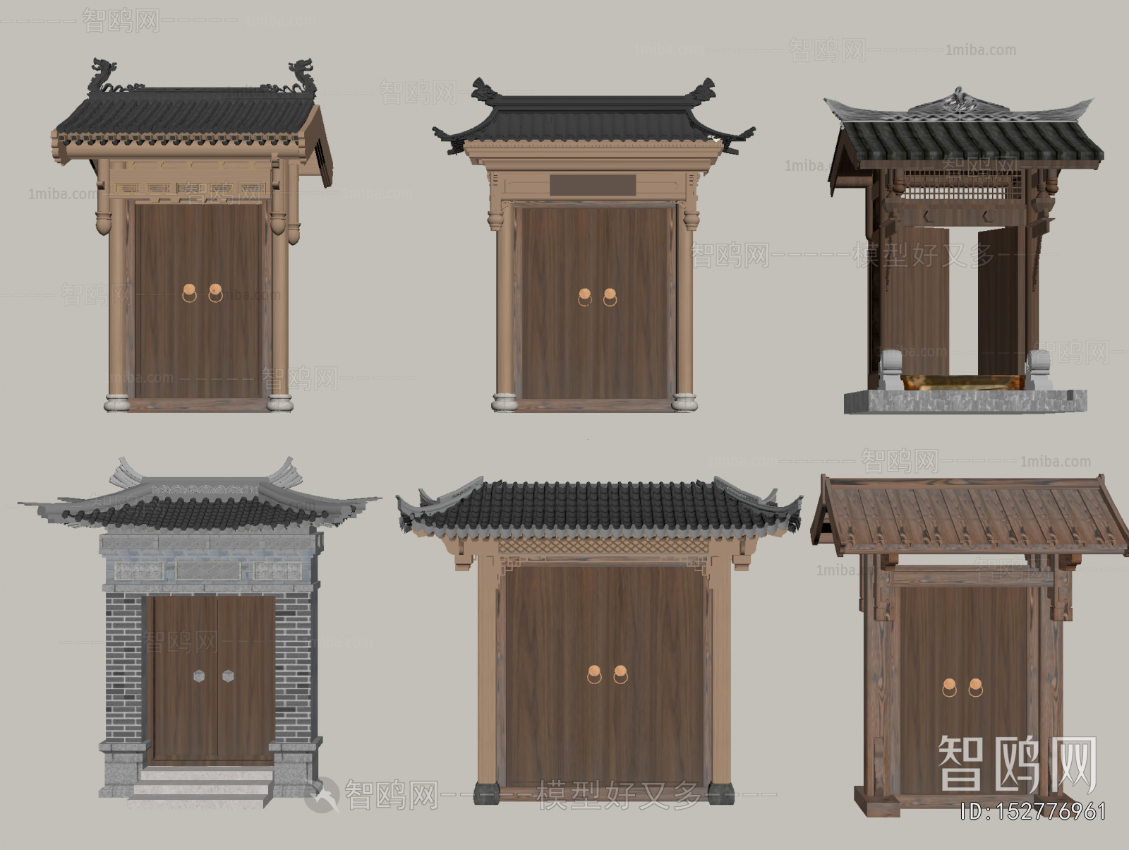 New Chinese Style Gate