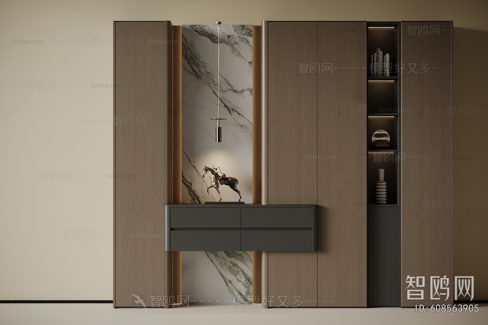 Modern Entrance Cabinet