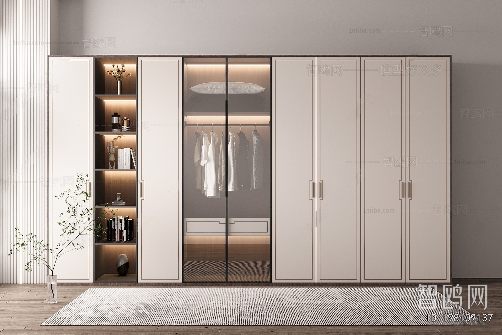 New Chinese Style The Wardrobe