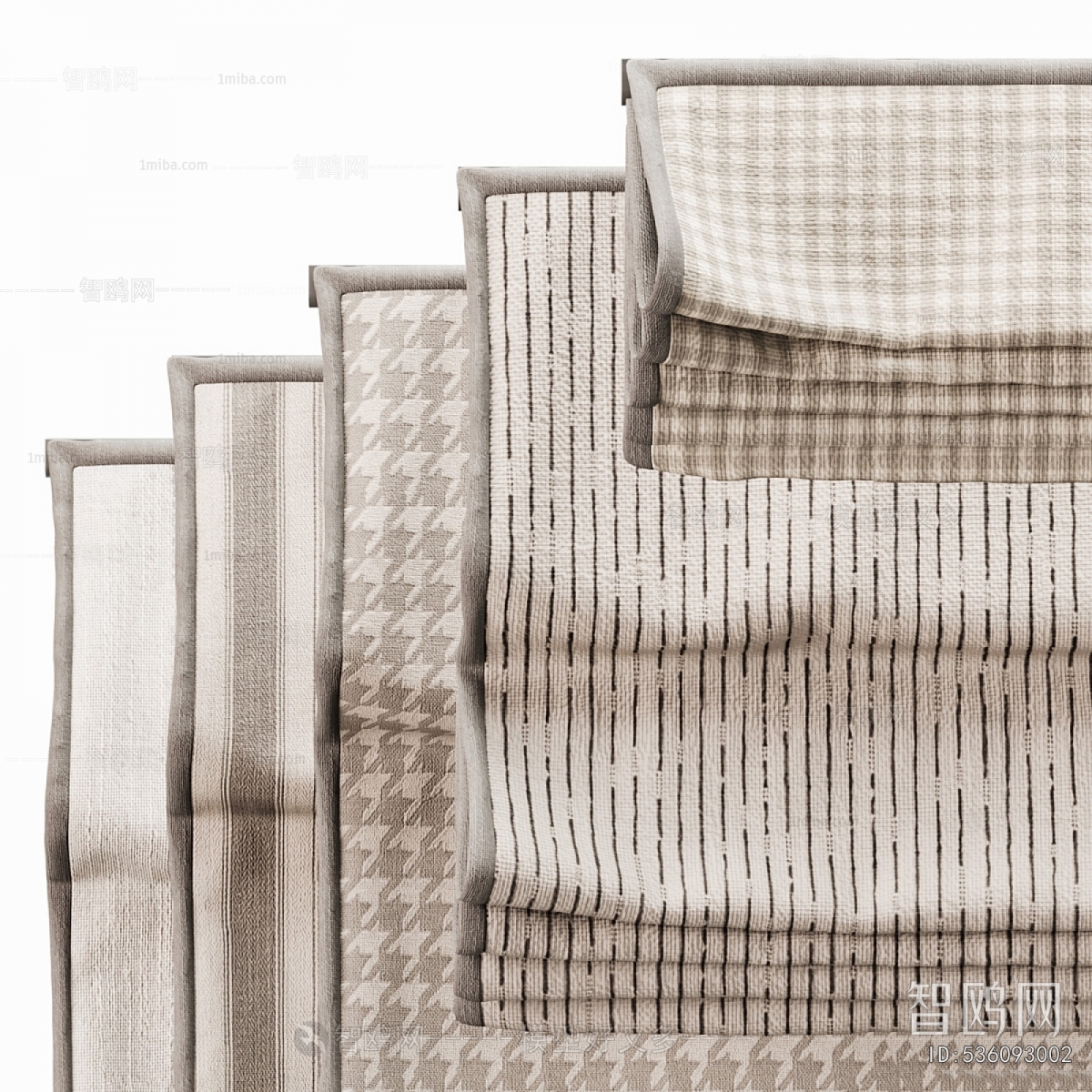 Modern Roman Curtain