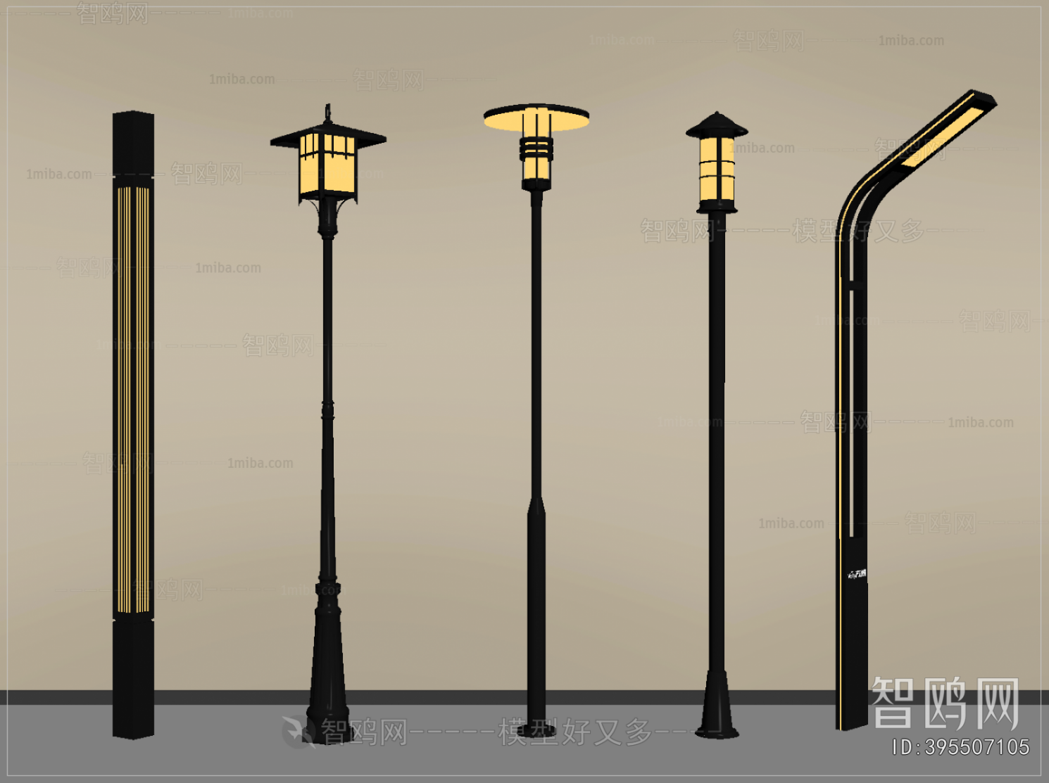 New Chinese Style Outdoor Light