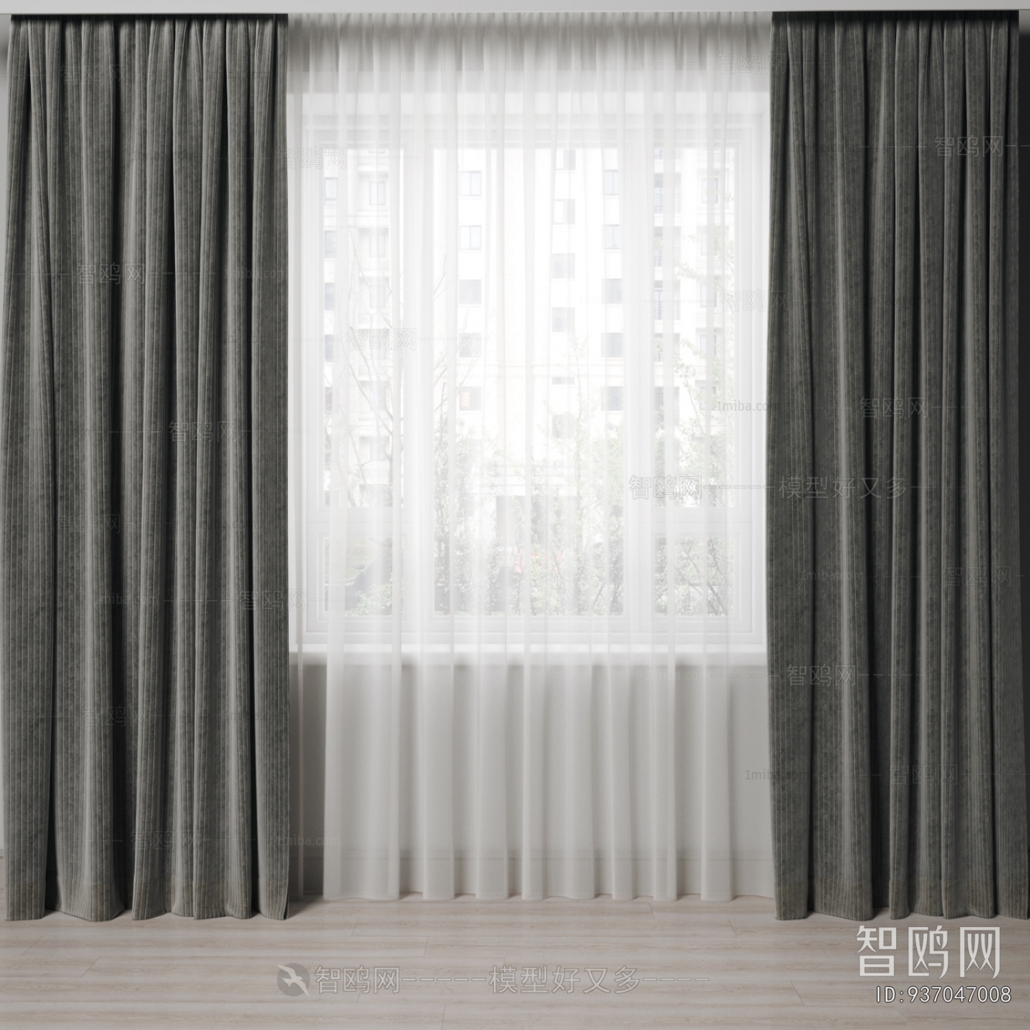 Modern The Curtain