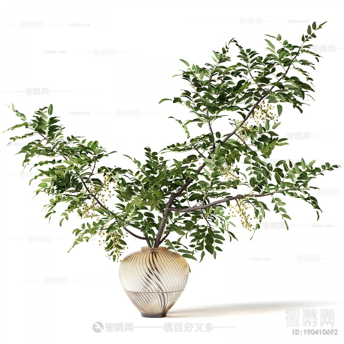 Modern Aquatic Green Plant