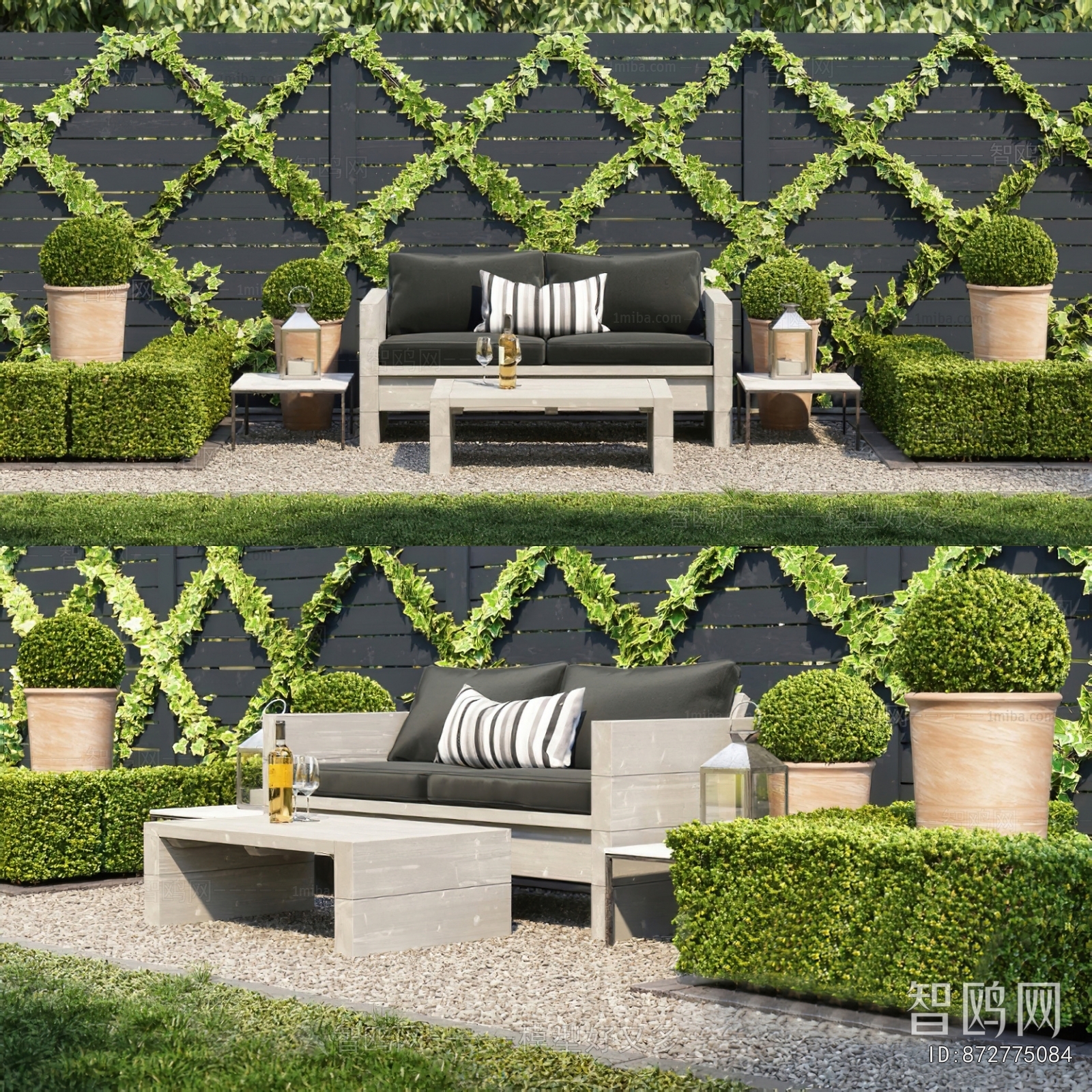 Modern Outdoor Sofa