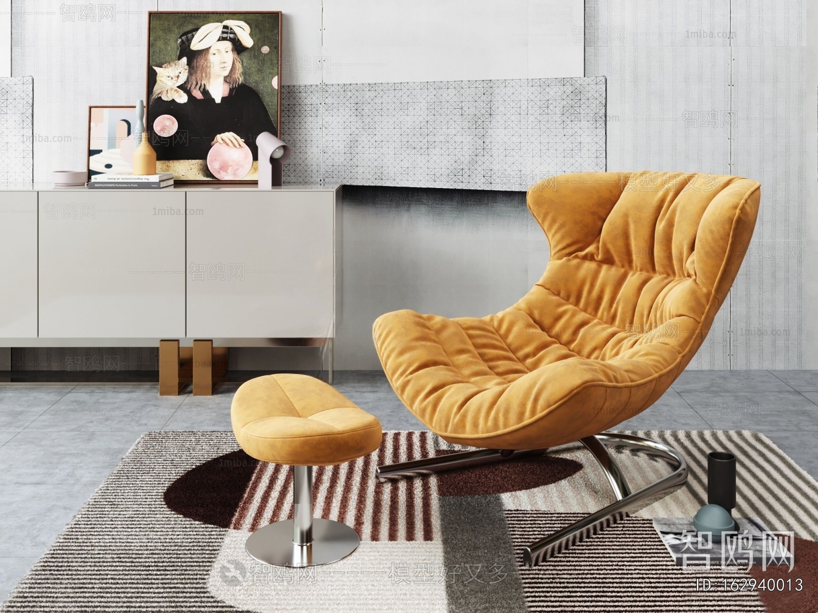 Nordic Style Lounge Chair