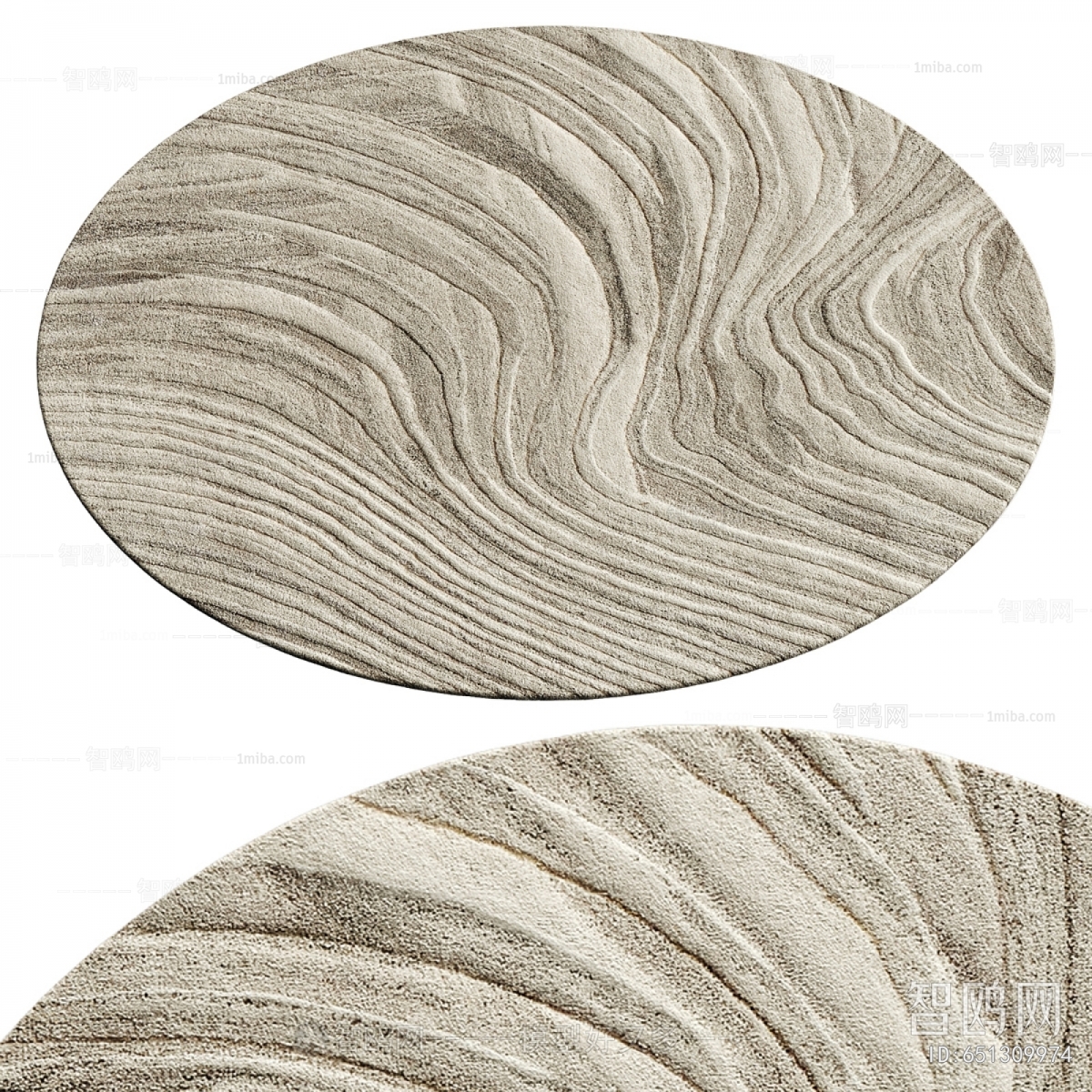 Modern Circular Carpet