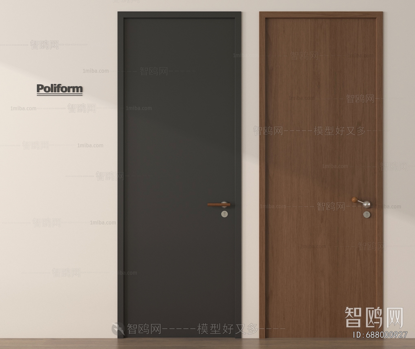 Modern Single Door