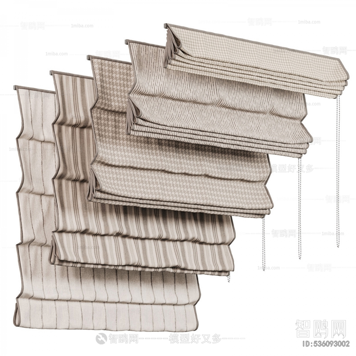 Modern Roman Curtain