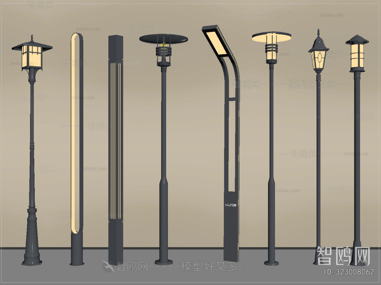 New Chinese Style Outdoor Light