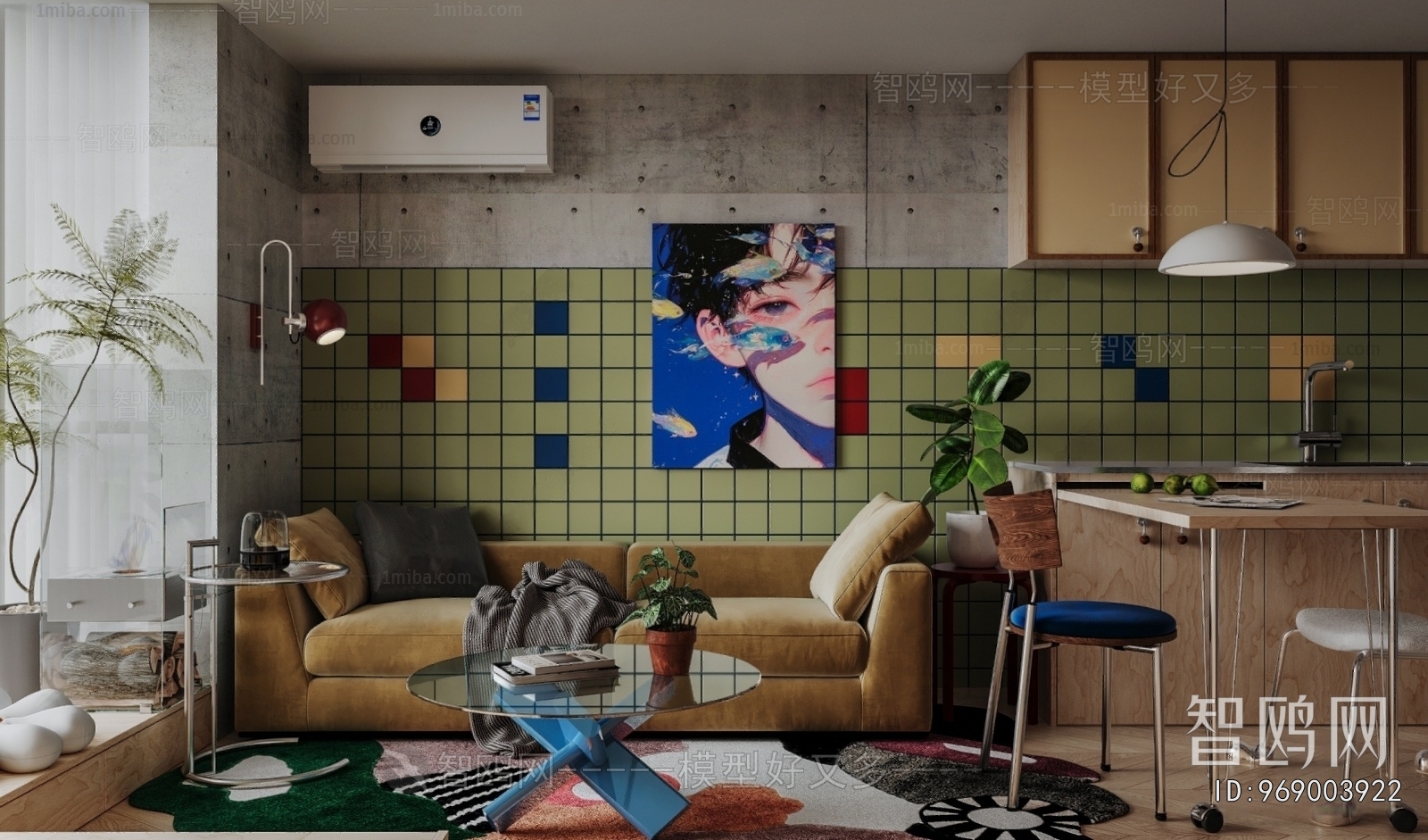 Industrial Style A Living Room