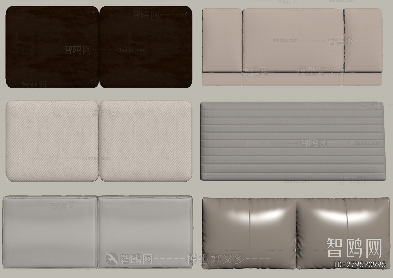 Modern Bedhead Back Rest