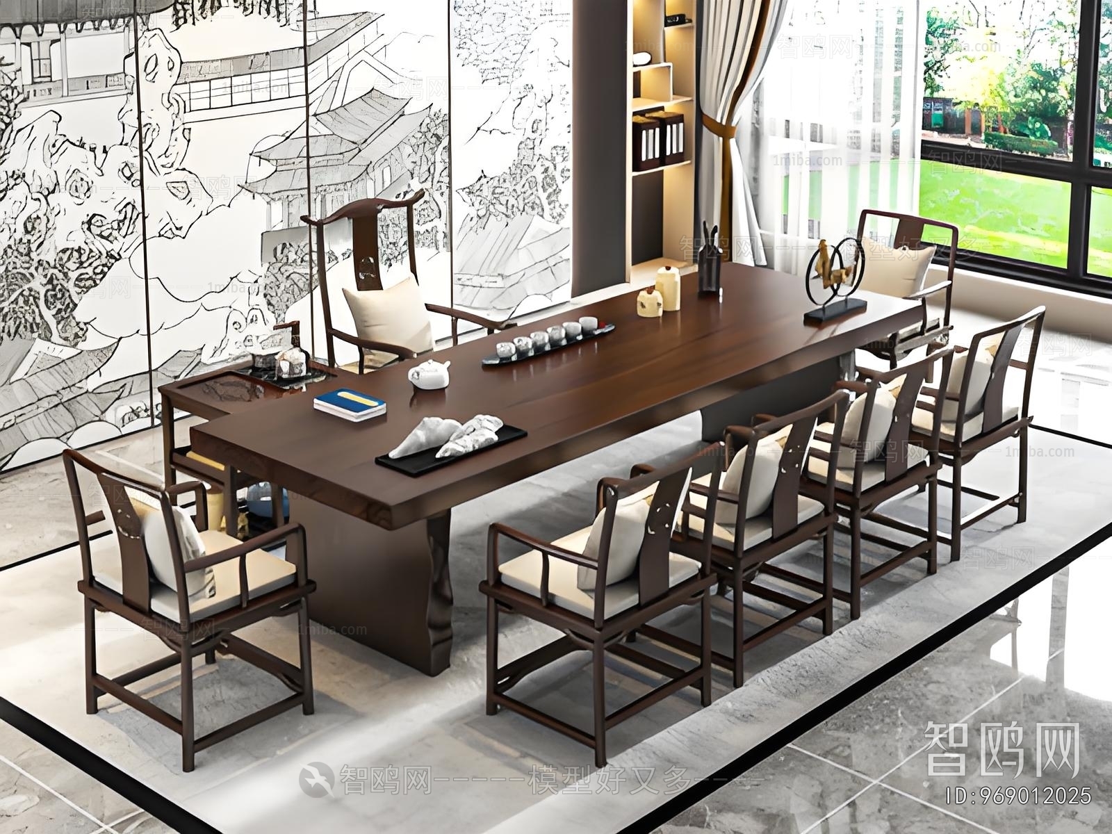 New Chinese Style Tea Tables And Chairs