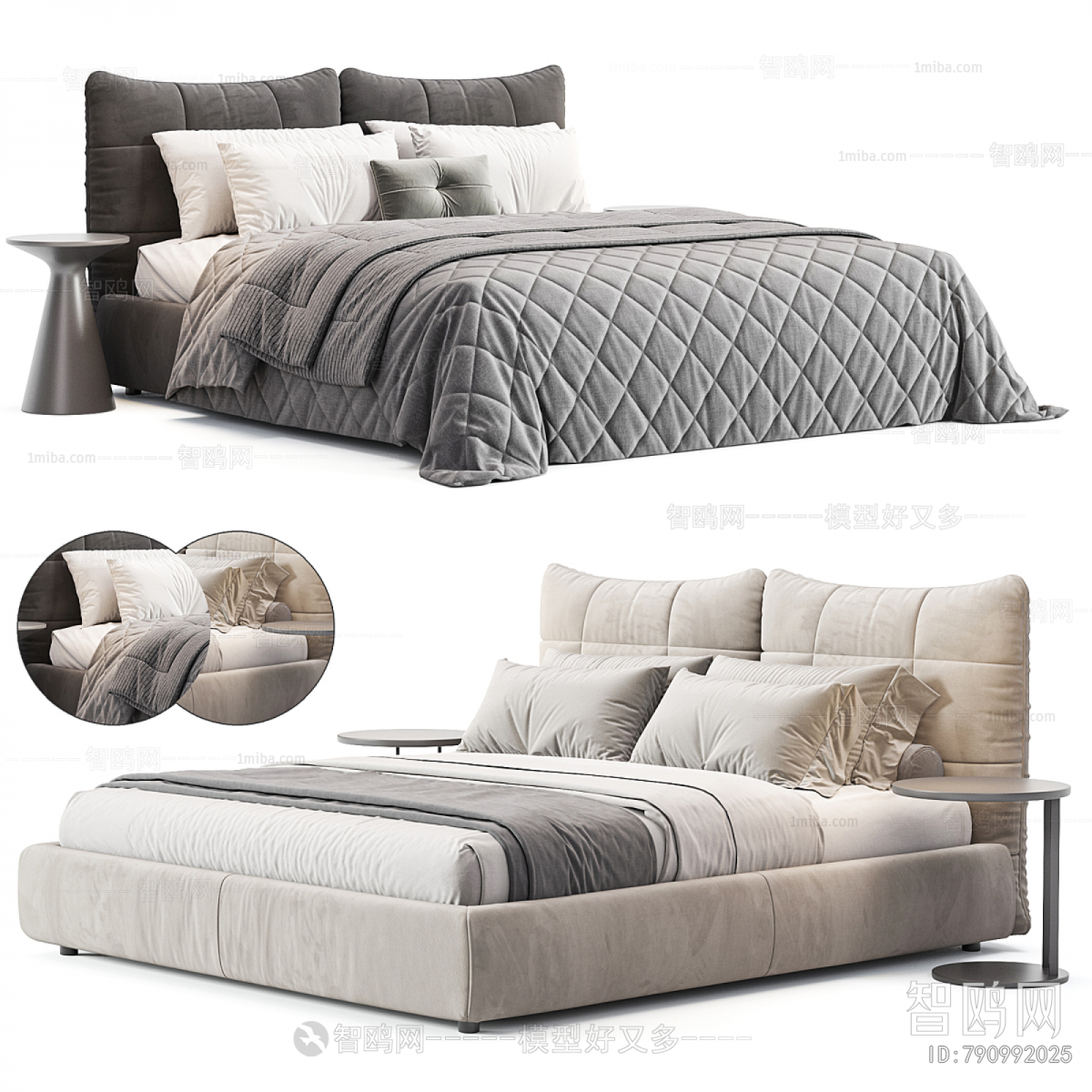 Modern Double Bed