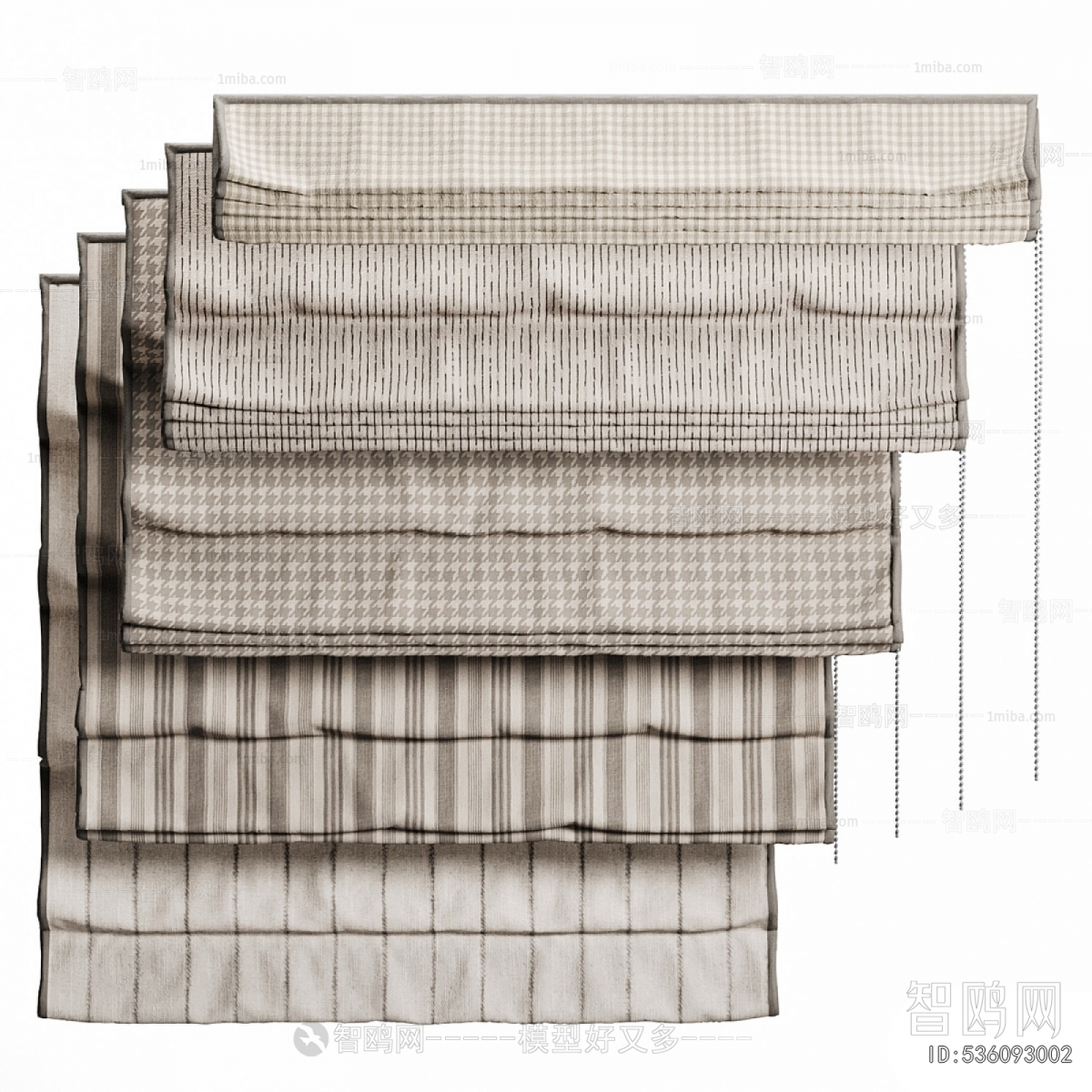 Modern Roman Curtain
