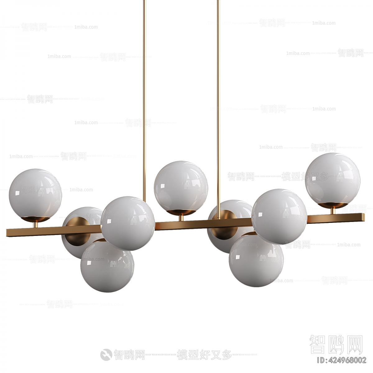 Modern Long Chandelier