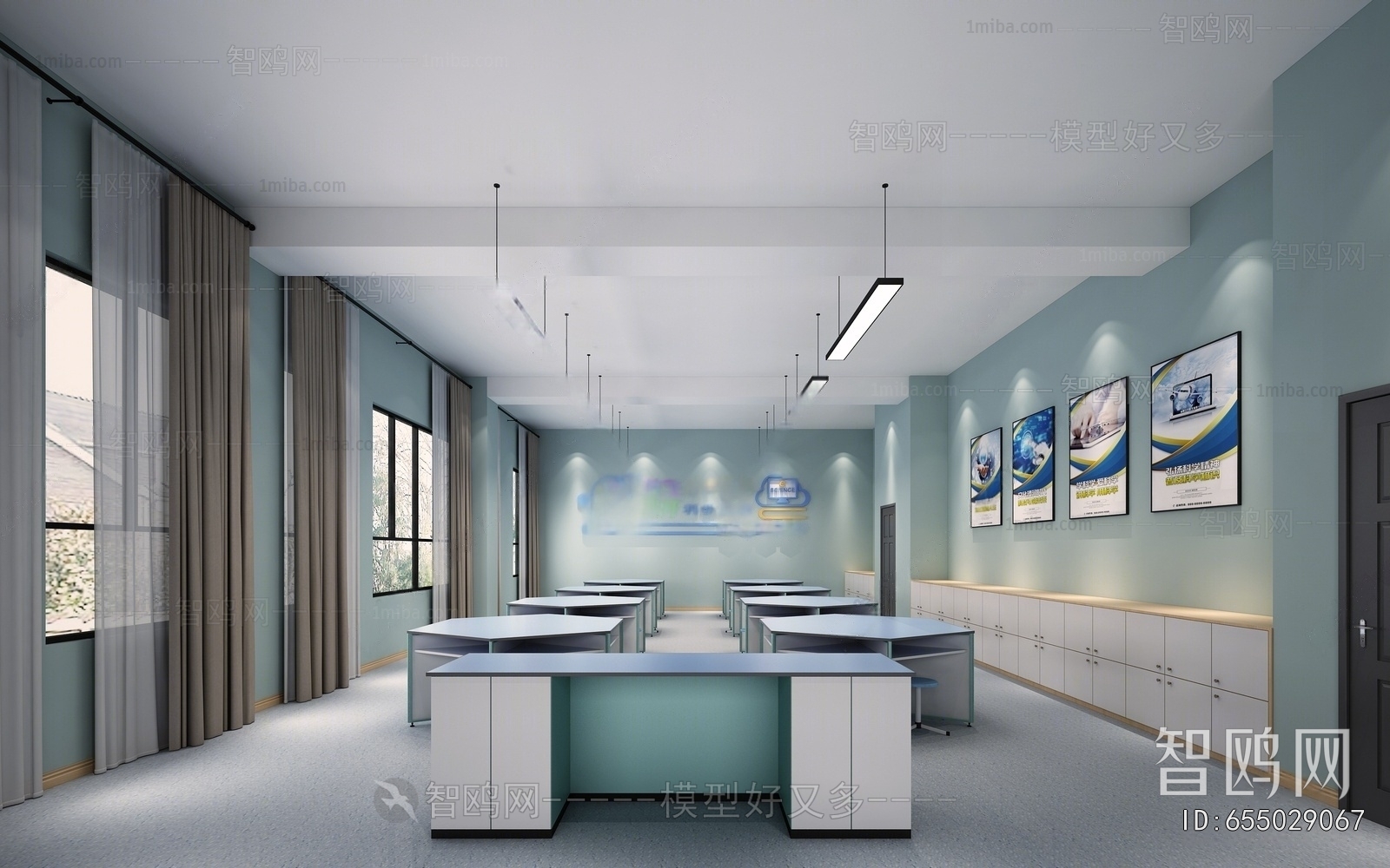 Modern School Classrooms