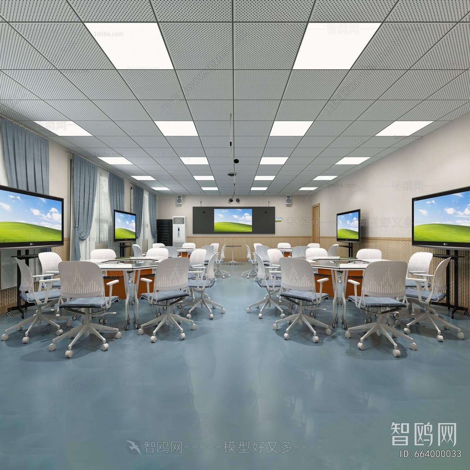 Modern School Classrooms