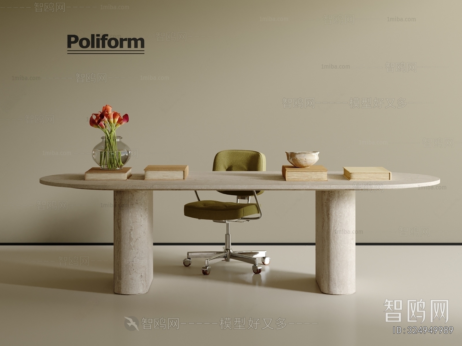 Modern Computer Desk And Chair