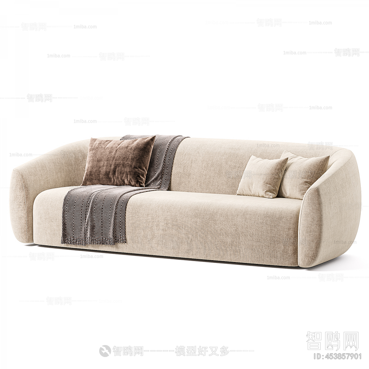 Modern Three-seat Sofa