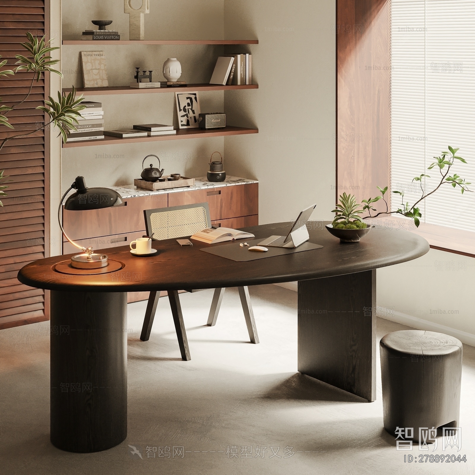 Modern Computer Desk And Chair