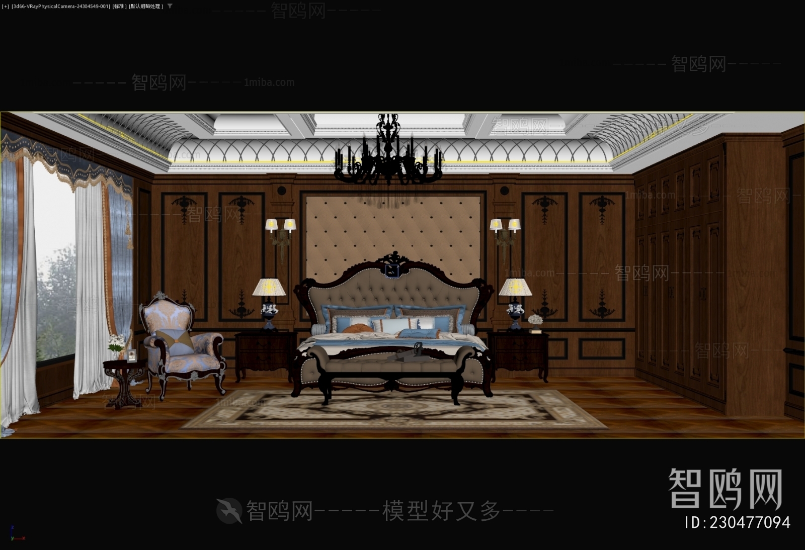 European Style Bedroom