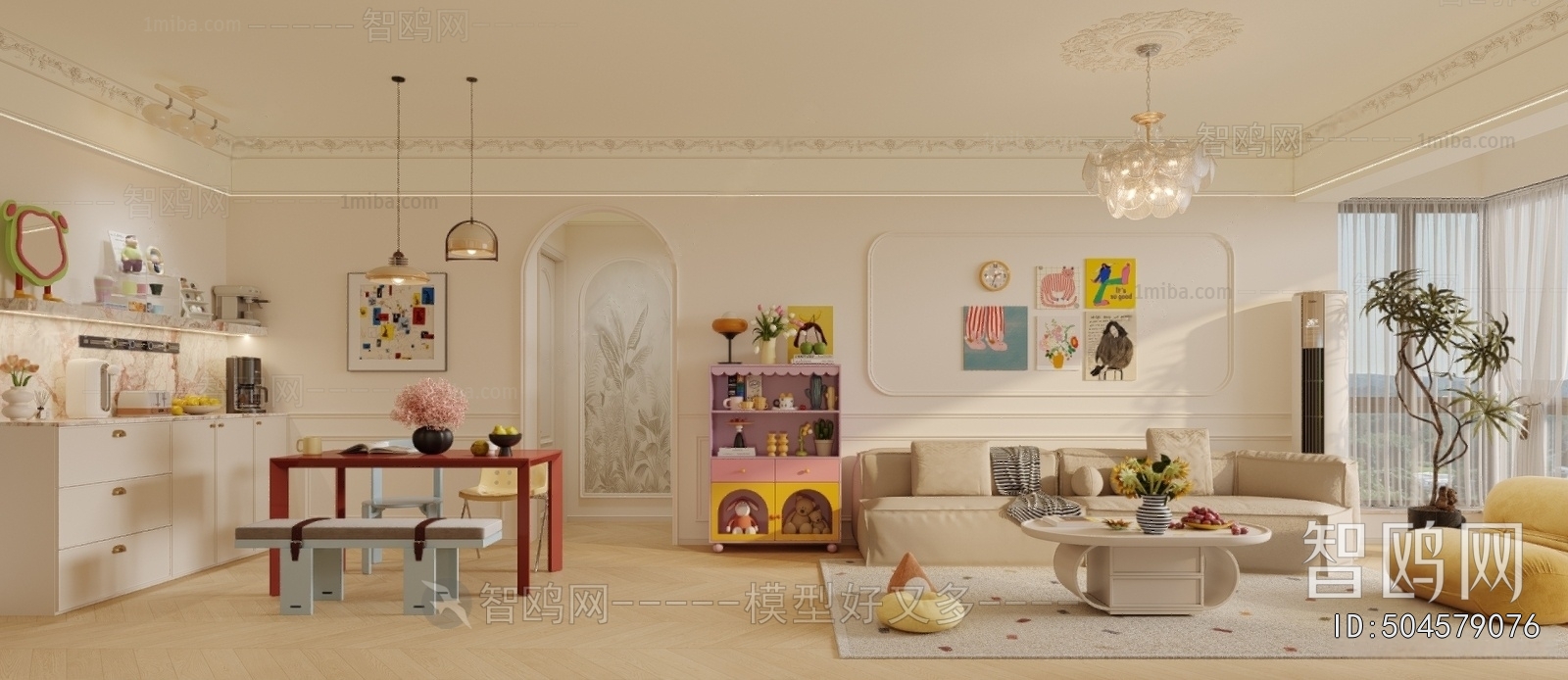 French Style A Living Room