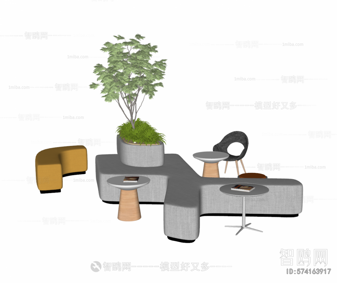 Modern Card Seat Sofa