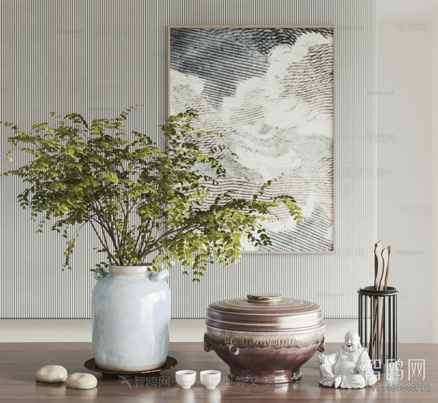 New Chinese Style Decorative Set