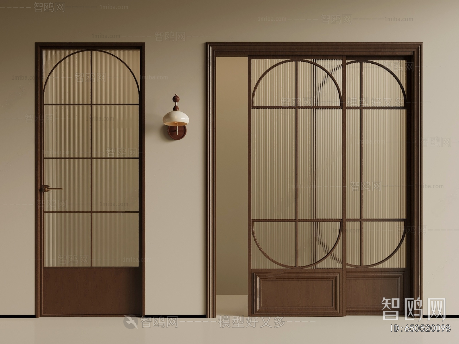 French Style Single Door