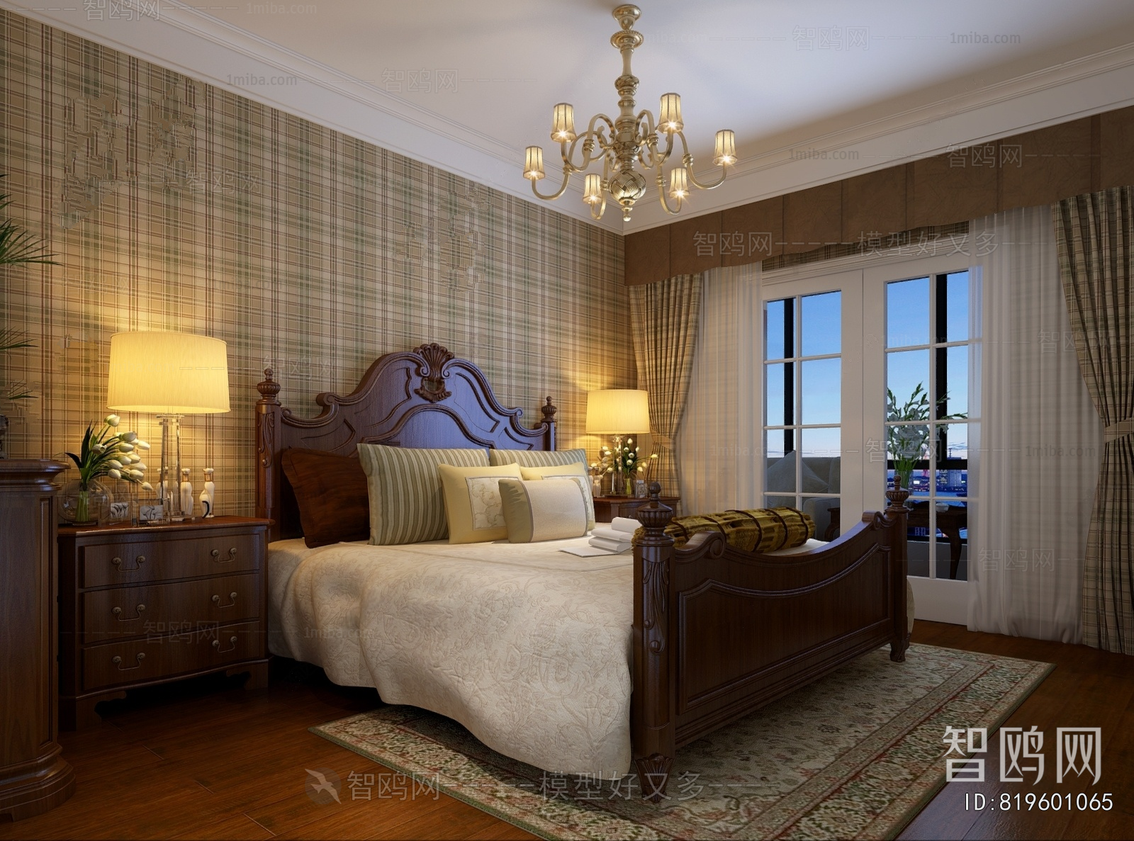 New Classical Style Bedroom