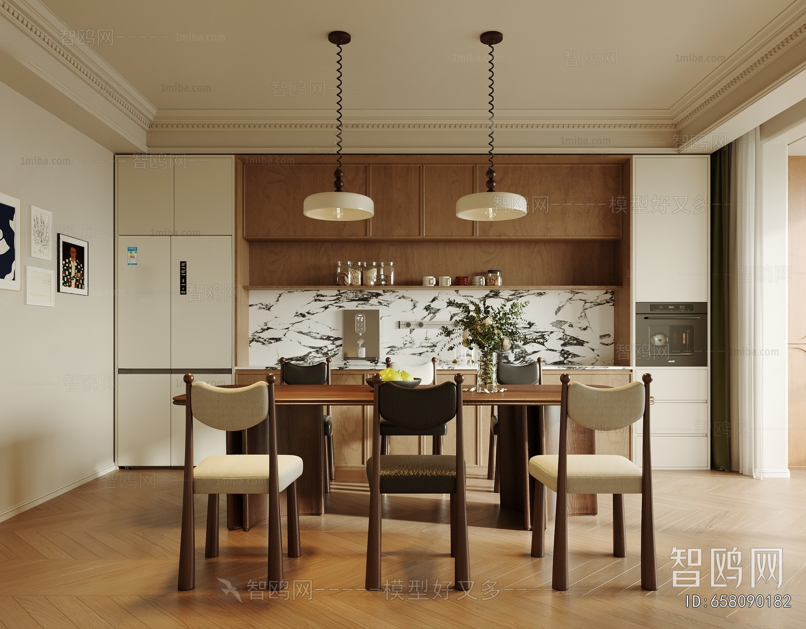 French Style Dining Room