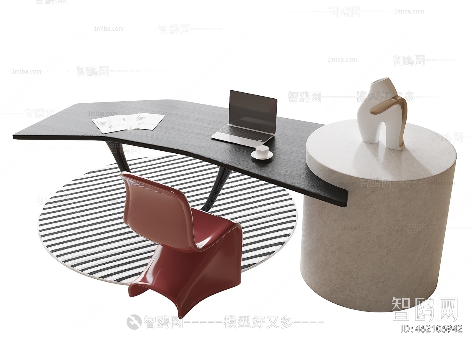 Modern Computer Desk And Chair