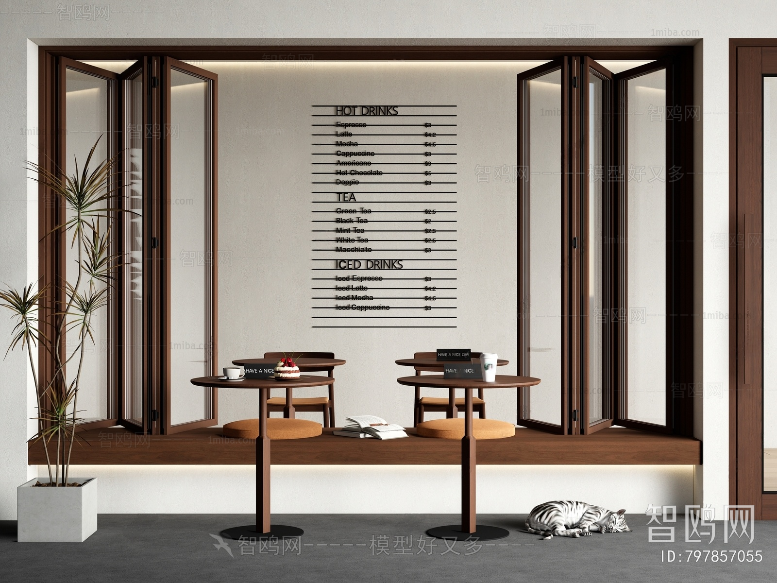 Modern Leisure Table And Chair