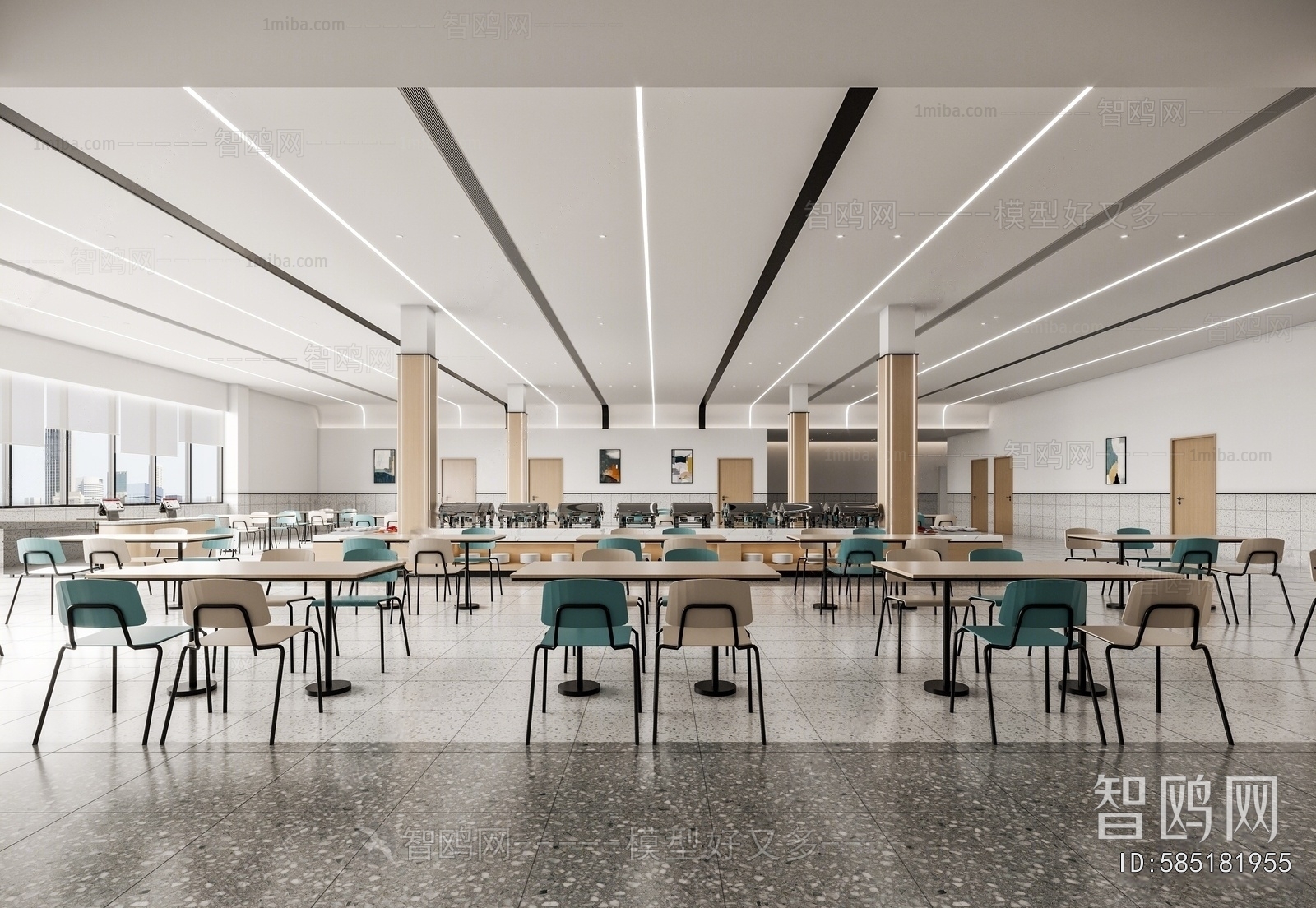 Modern Office Canteen