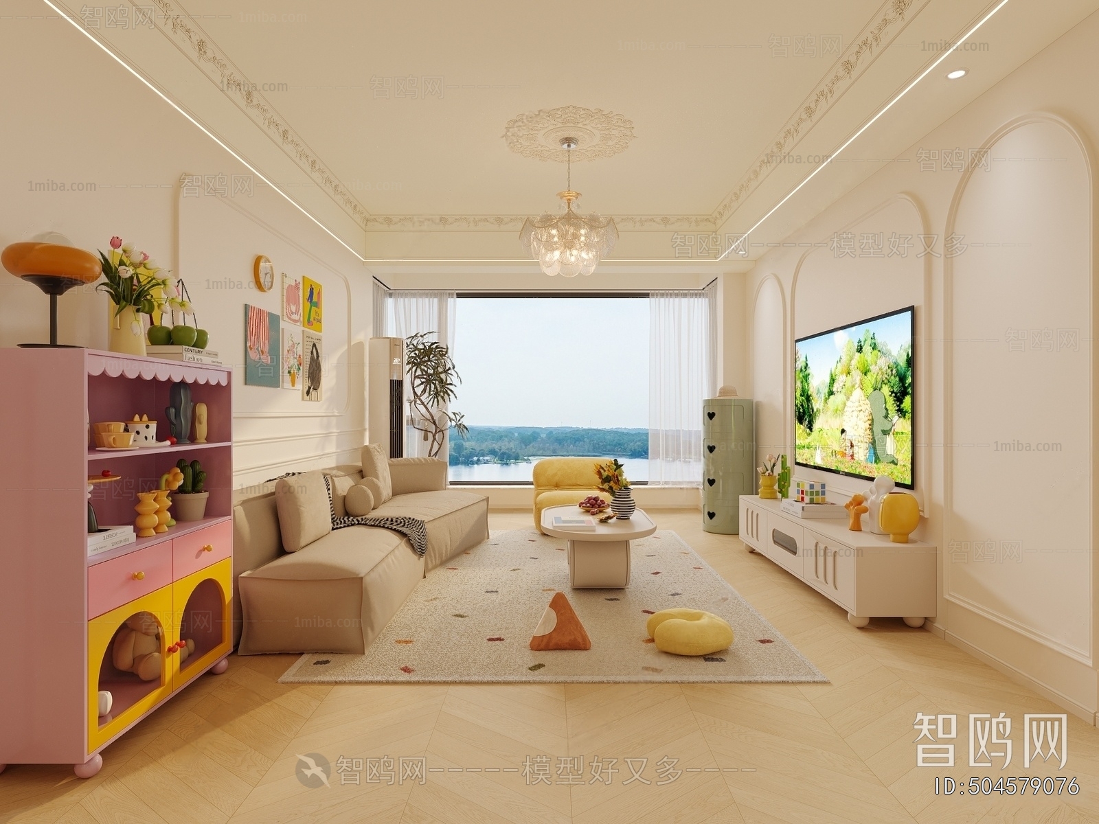 French Style A Living Room