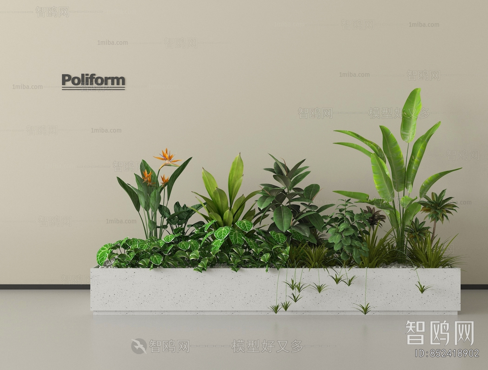 Modern Flower Bed, Flower Bowl, Flower Box