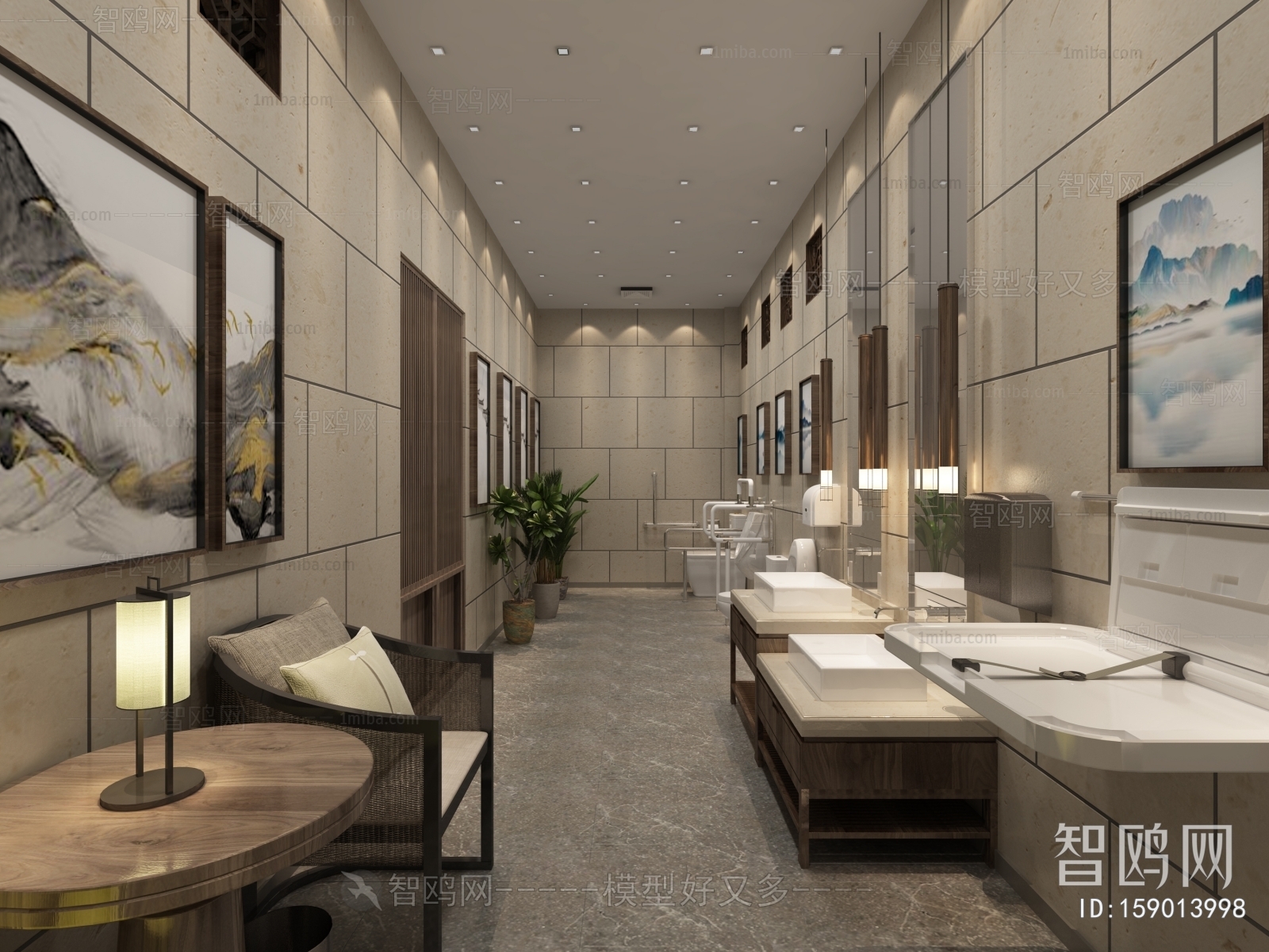 New Chinese Style Exhibition Hall