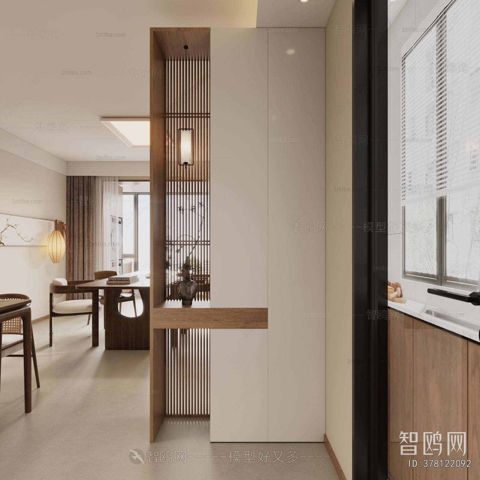 New Chinese Style Hallway