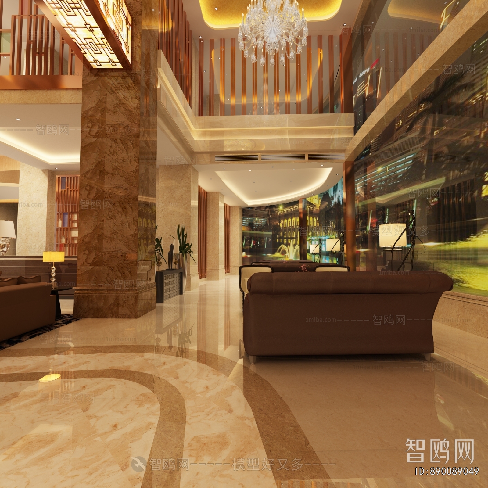 Classical Style Lobby Hall