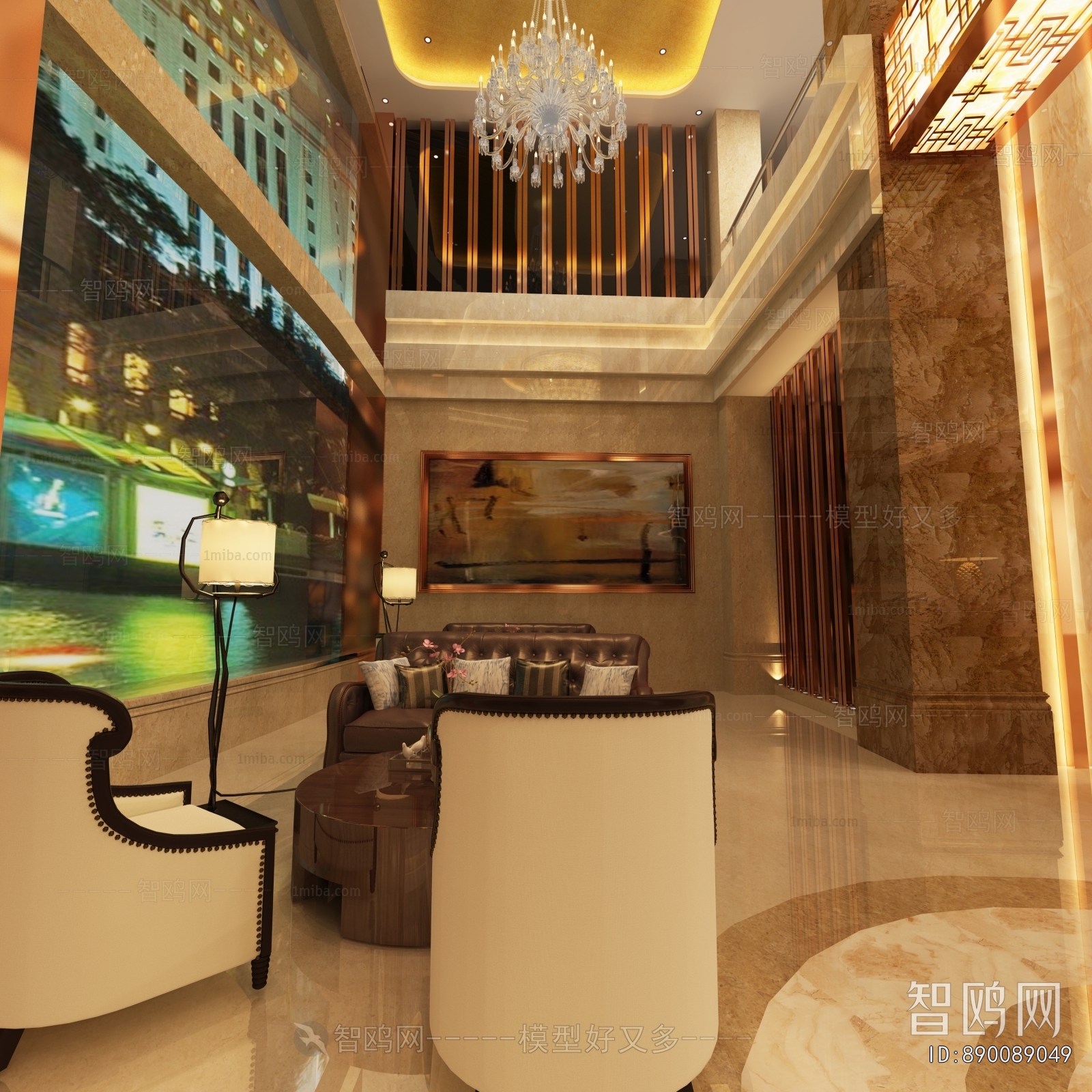 Classical Style Lobby Hall