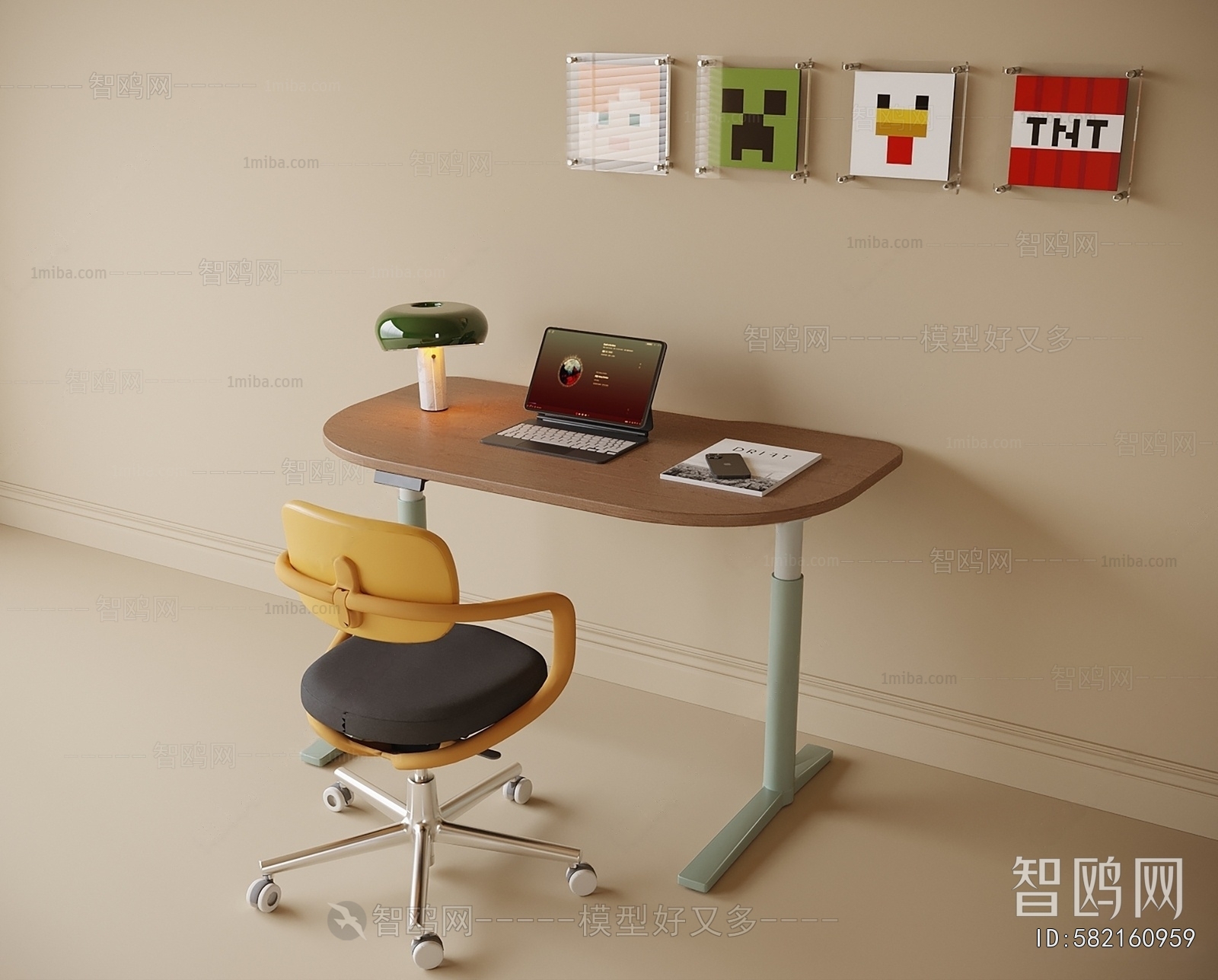 Modern Computer Desk And Chair