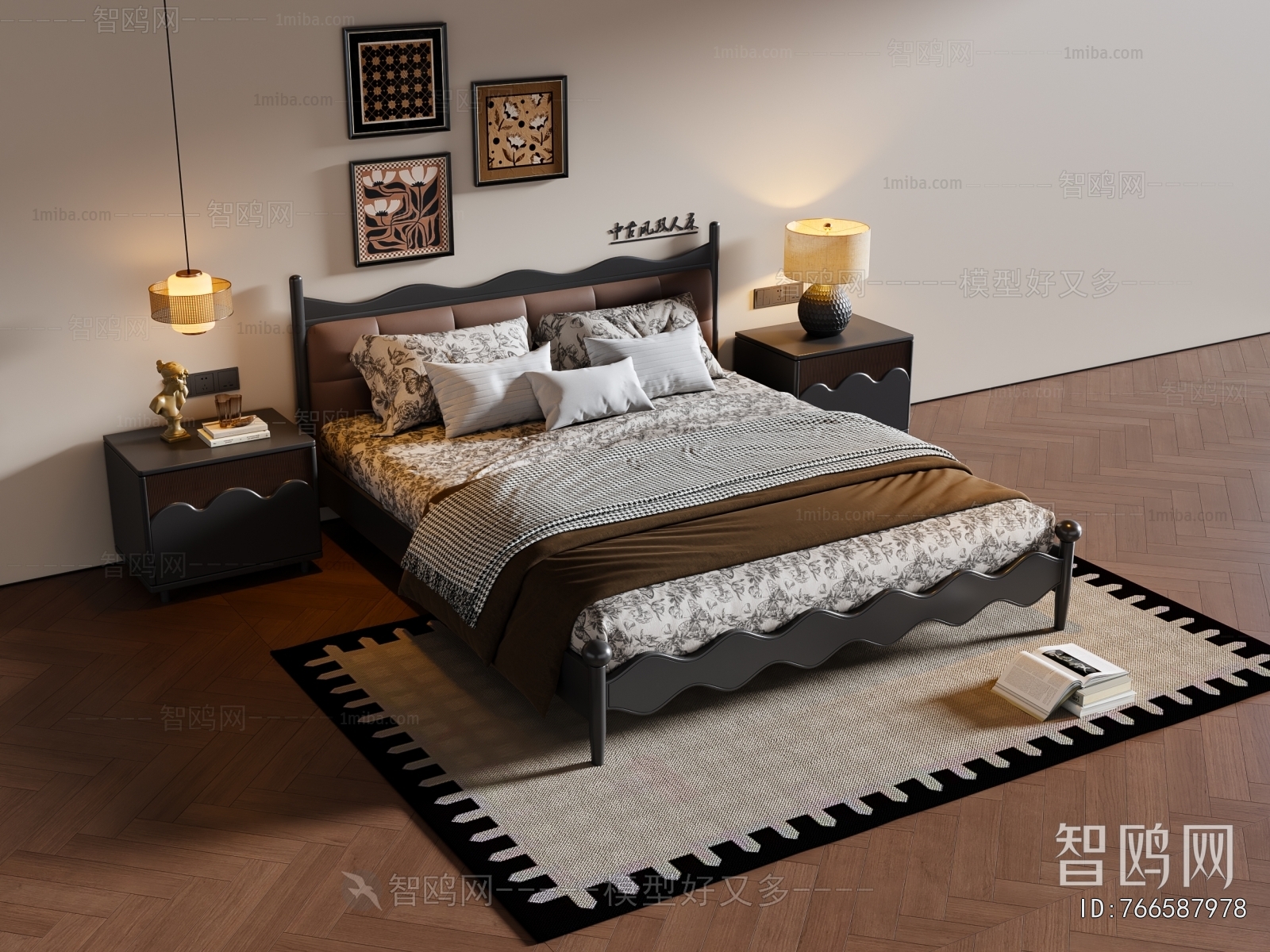 French Style Double Bed