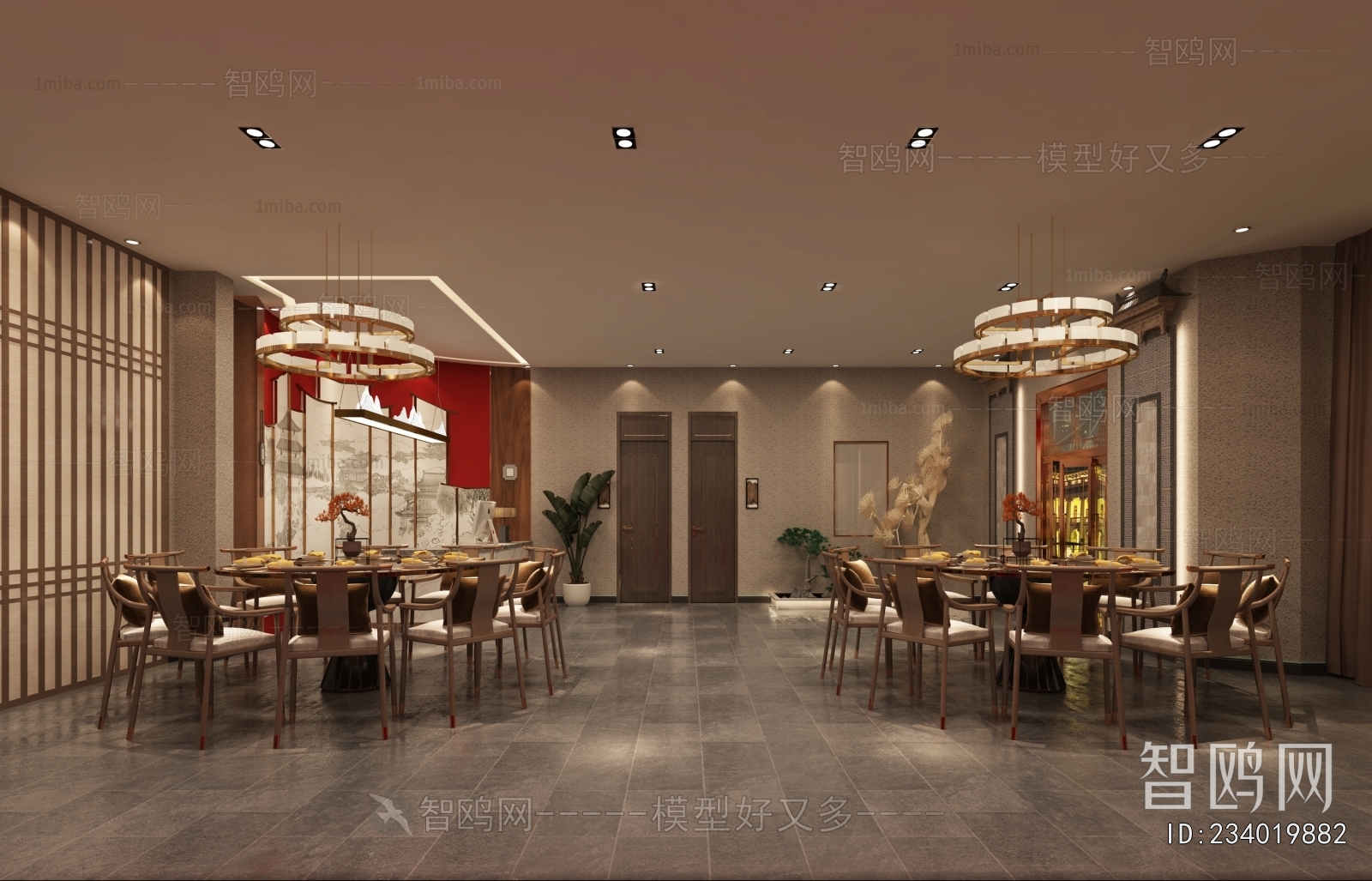 New Chinese Style Restaurant Box