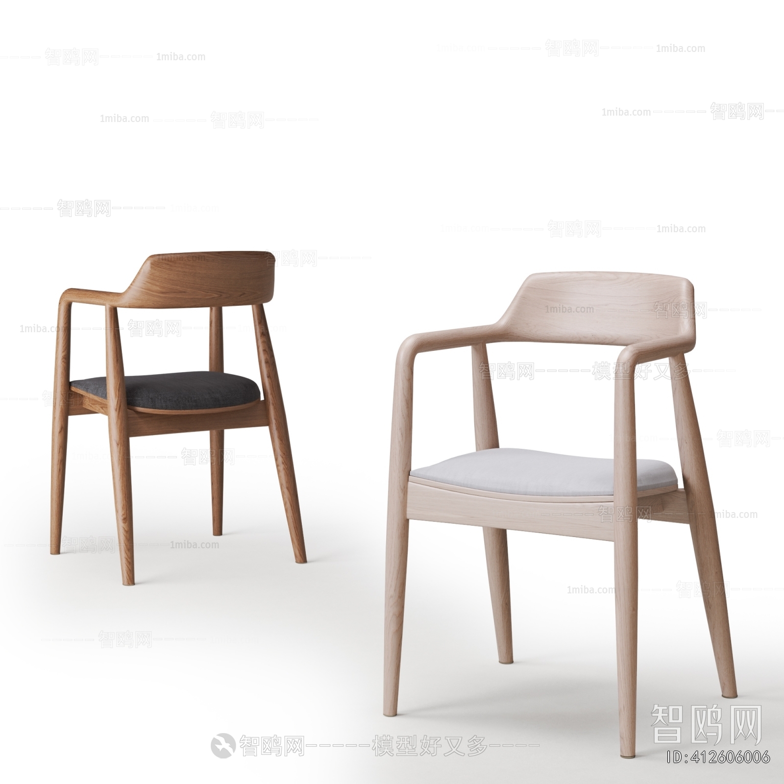Nordic Style Single Chair