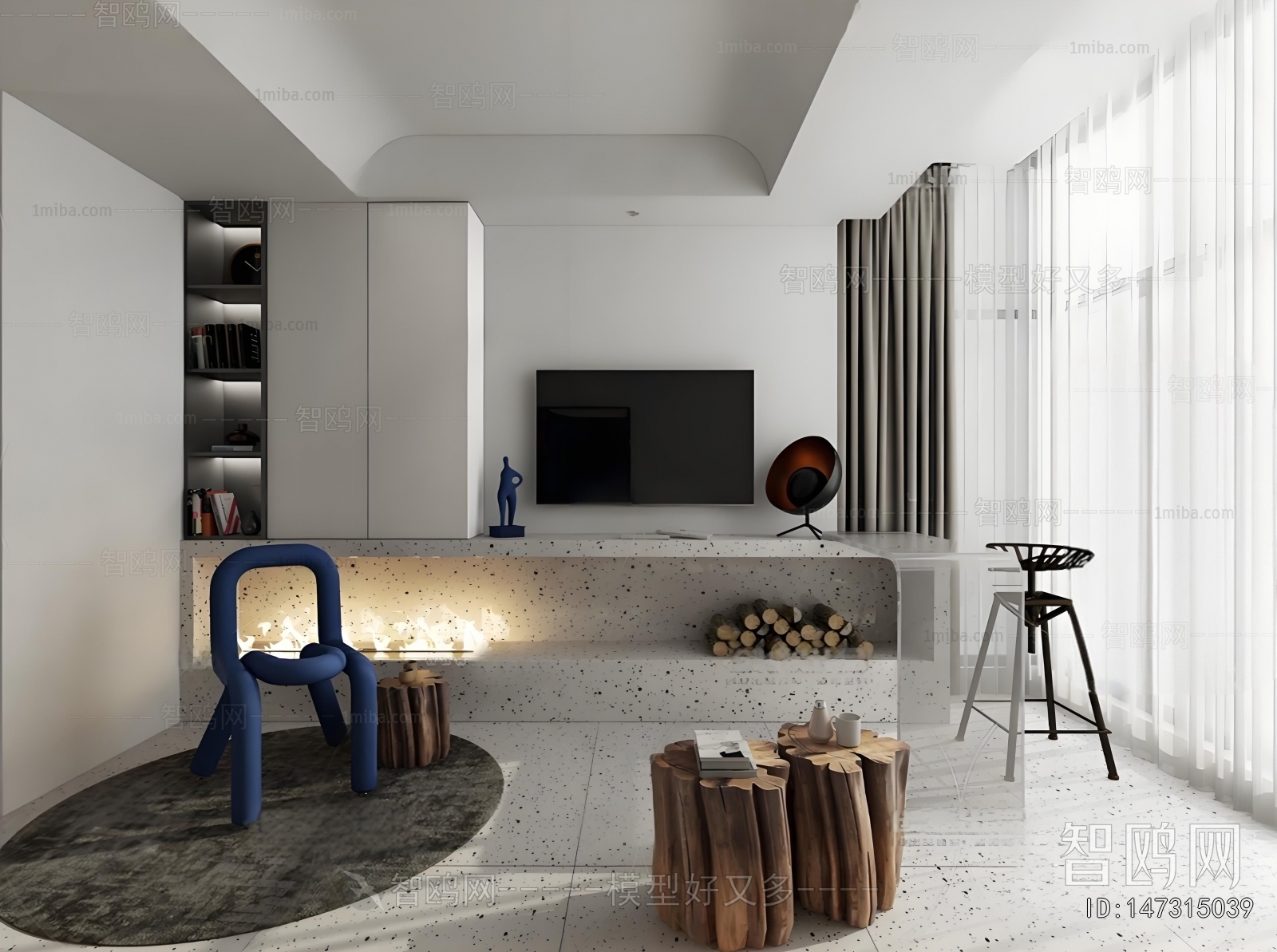 Modern A Living Room