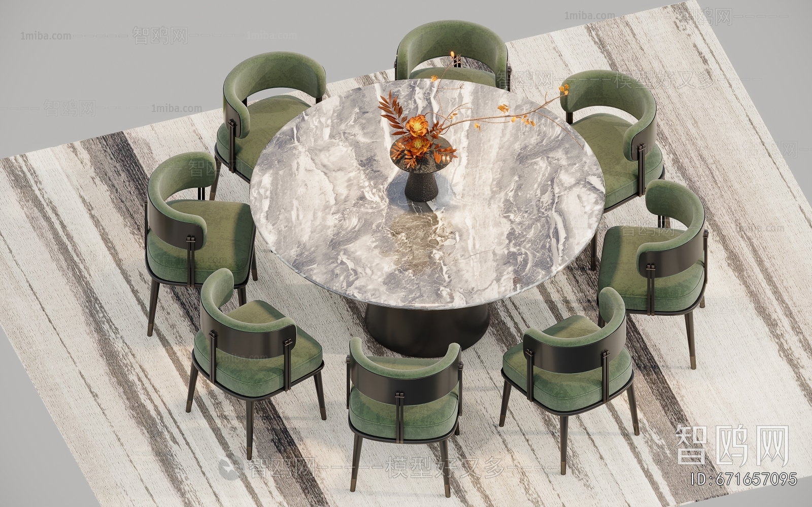 New Chinese Style Dining Table And Chairs