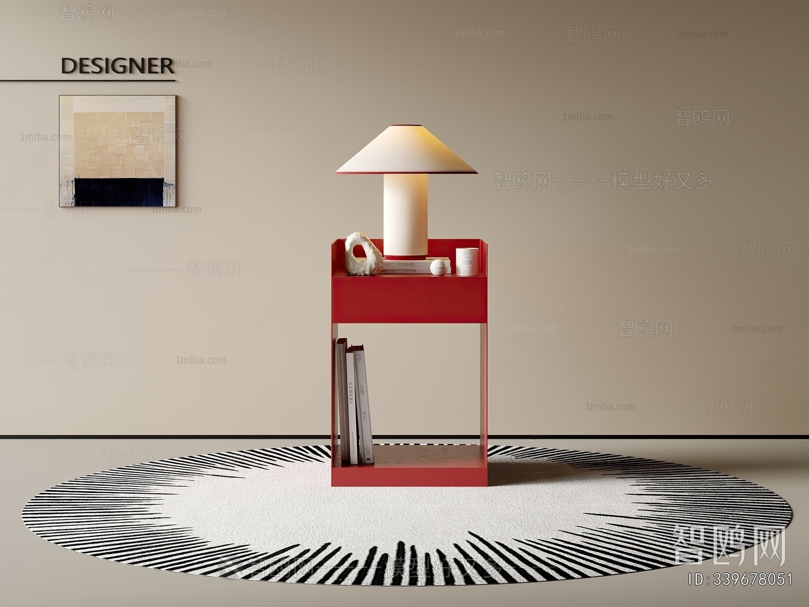 Modern Bedside Cupboard