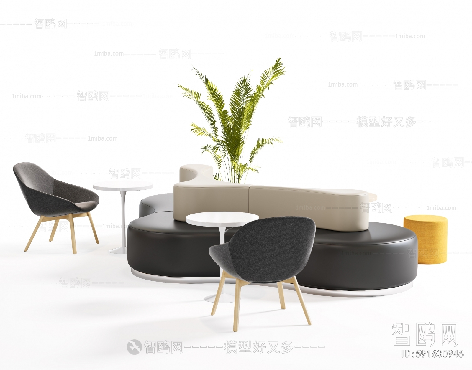 Modern Card Seat Sofa