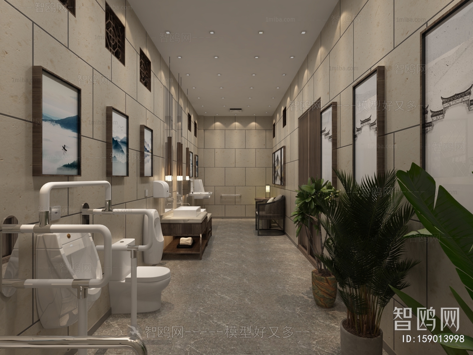 New Chinese Style Exhibition Hall